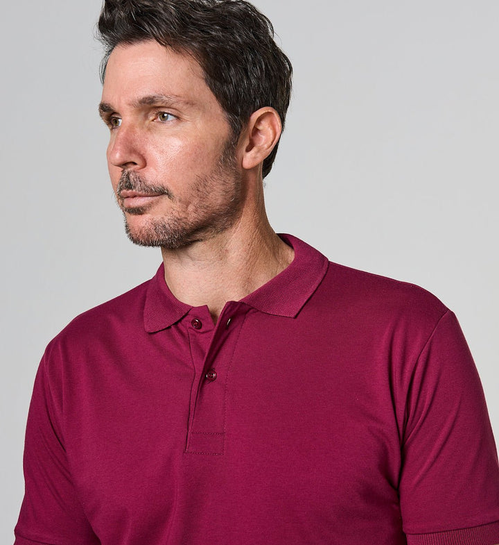 Sweat Proof Polo / Burgundy