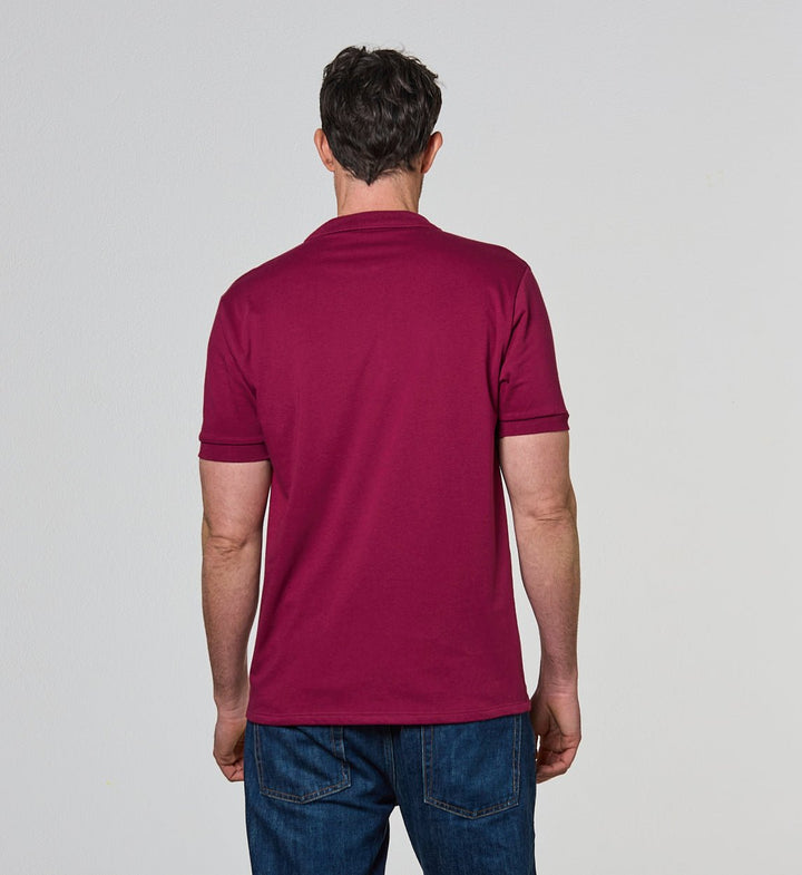 Sweat Proof Polo / Burgundy