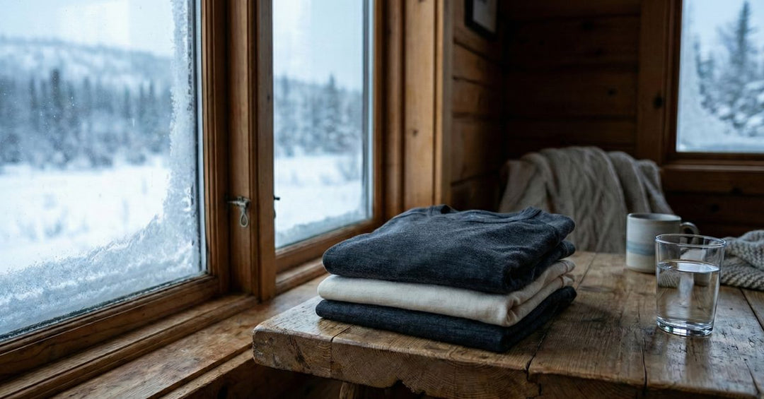 Skin care with technical garments in winter