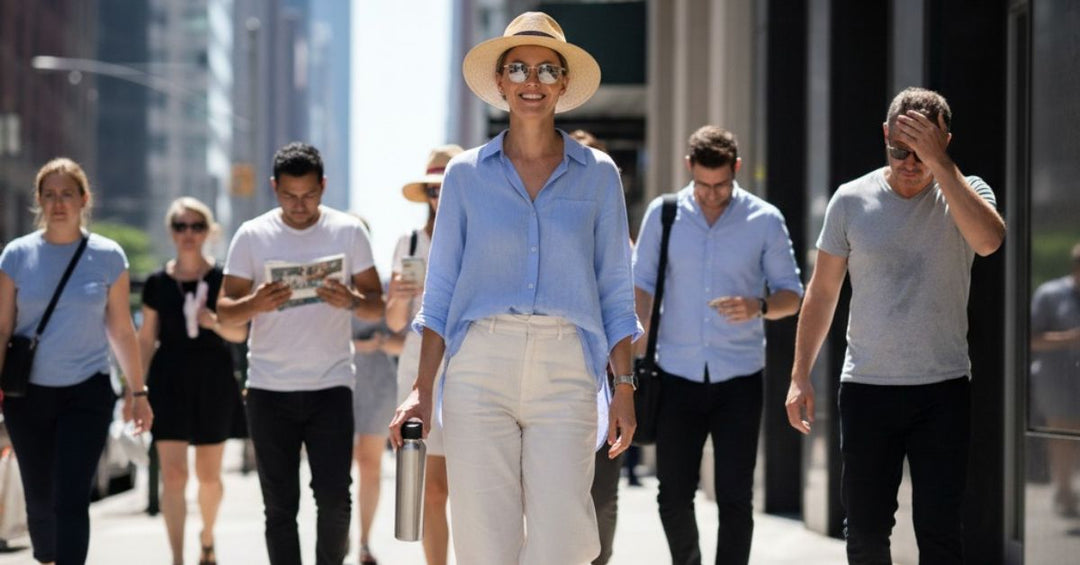 Tips to avoid sweating: how to stay dry and cool all day long