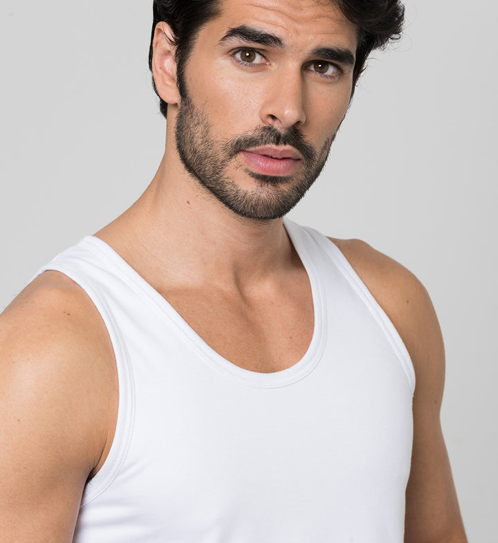 Sweat Proof Tank Top / White