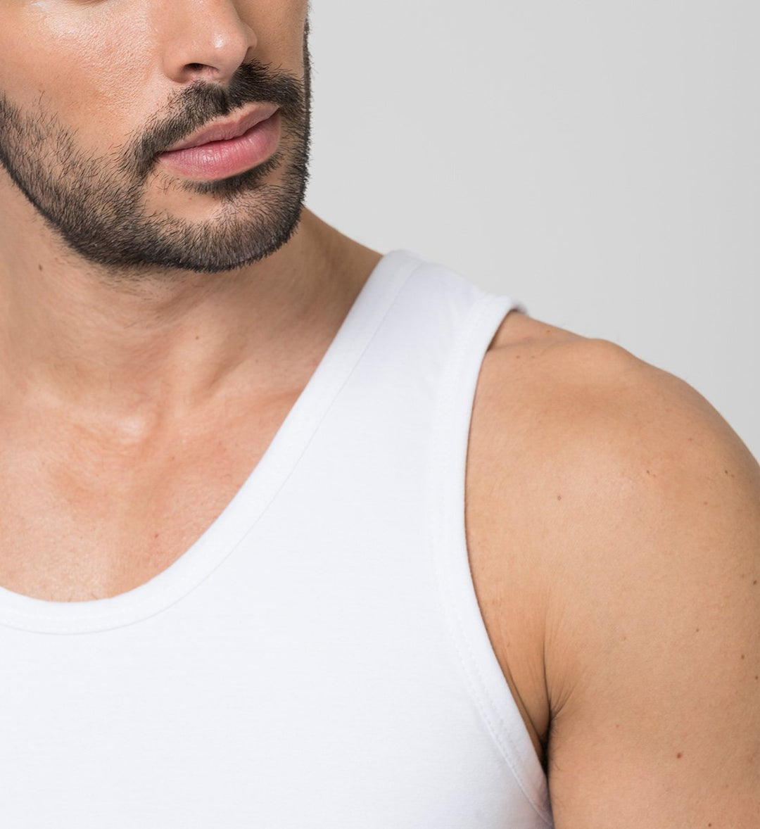 Sweat Proof Tank Top / White
