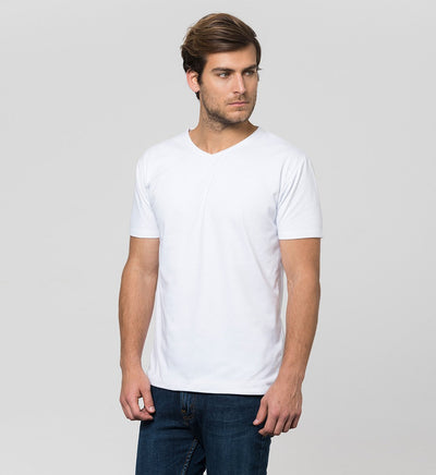 Sweat Proof Undershirt V-Neck / White