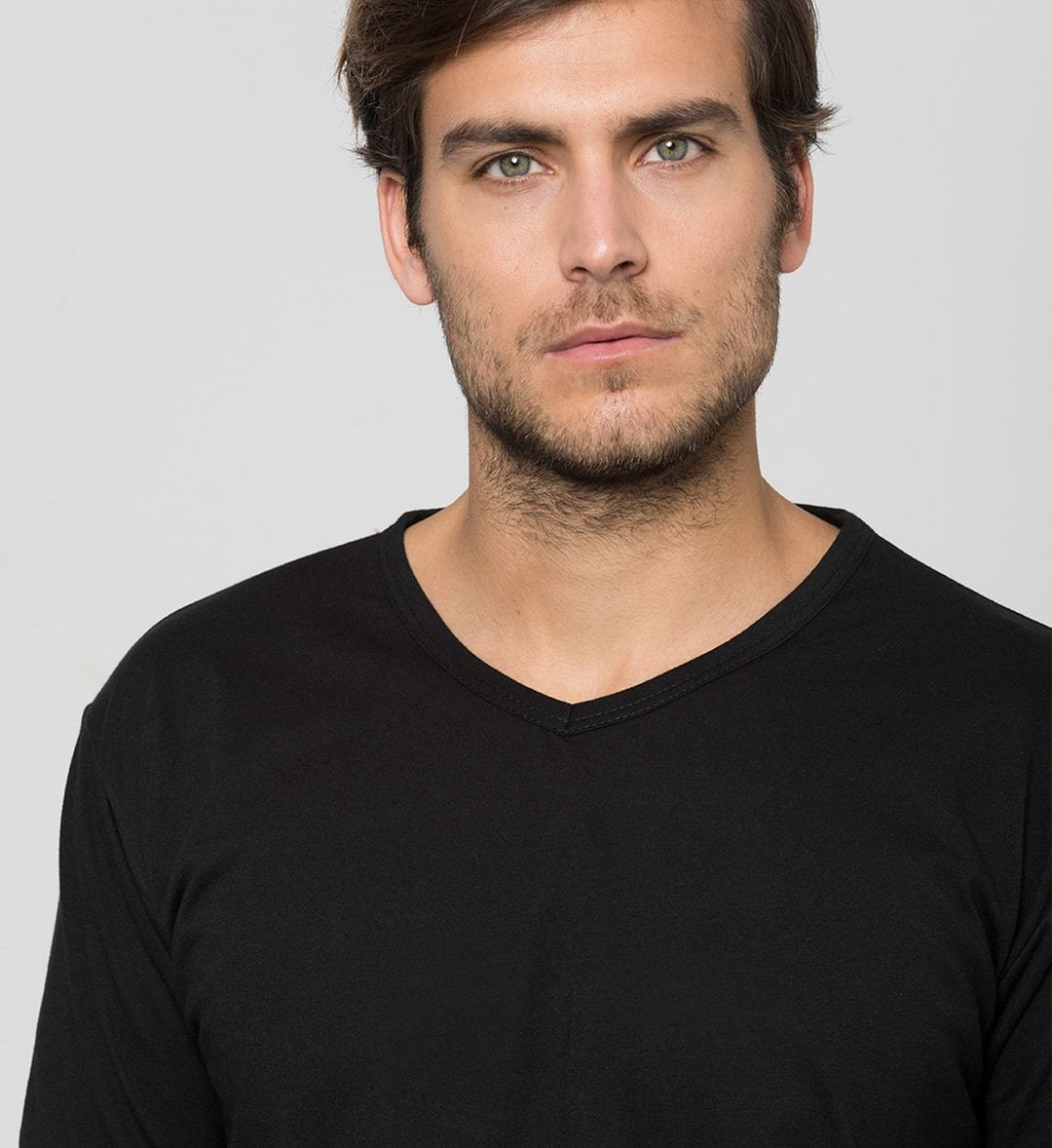 Sweat Proof Undershirt V-Neck / Black