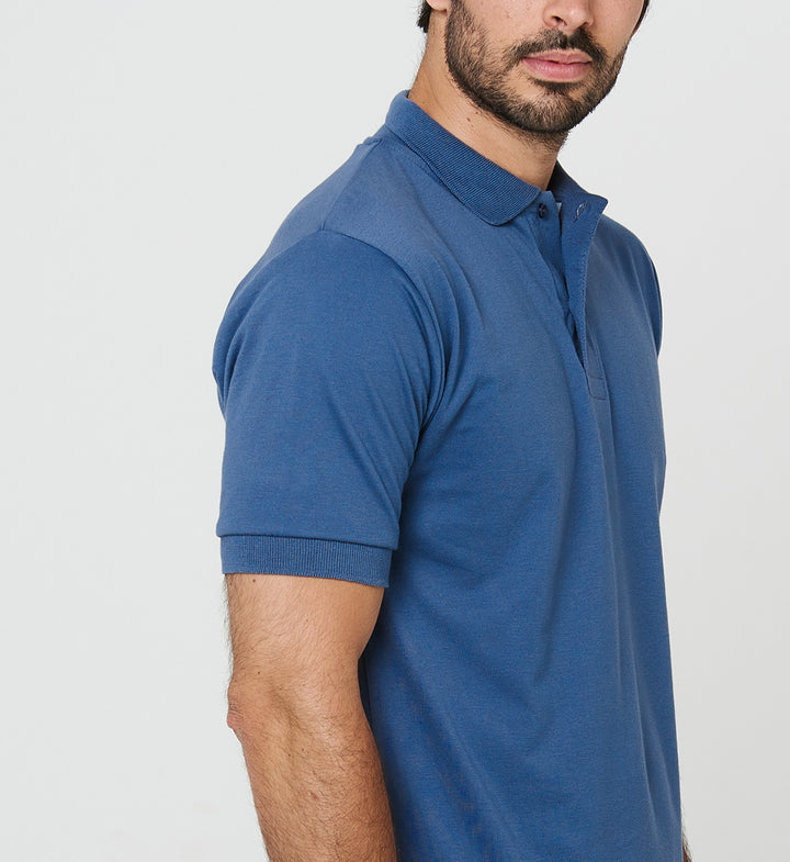 Sweat Proof Polo / Cobalt Blue